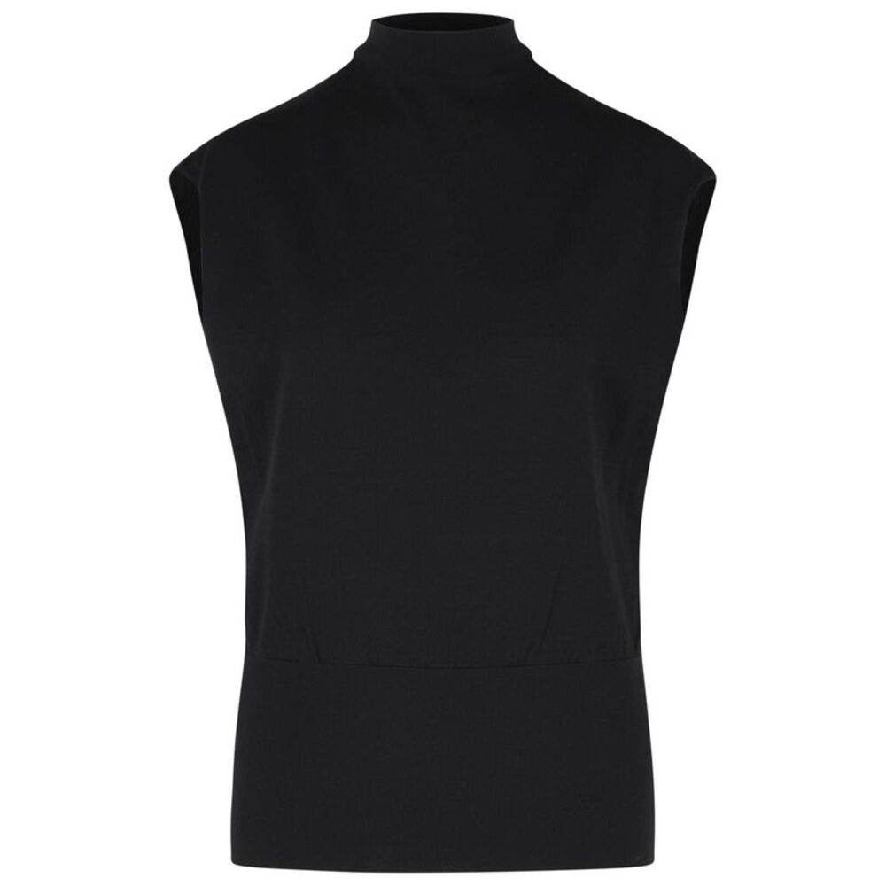 Simkhai 'Juli' Black Viscose Blend Top Women